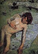 Paul Gauguin, Brittany nude juvenile